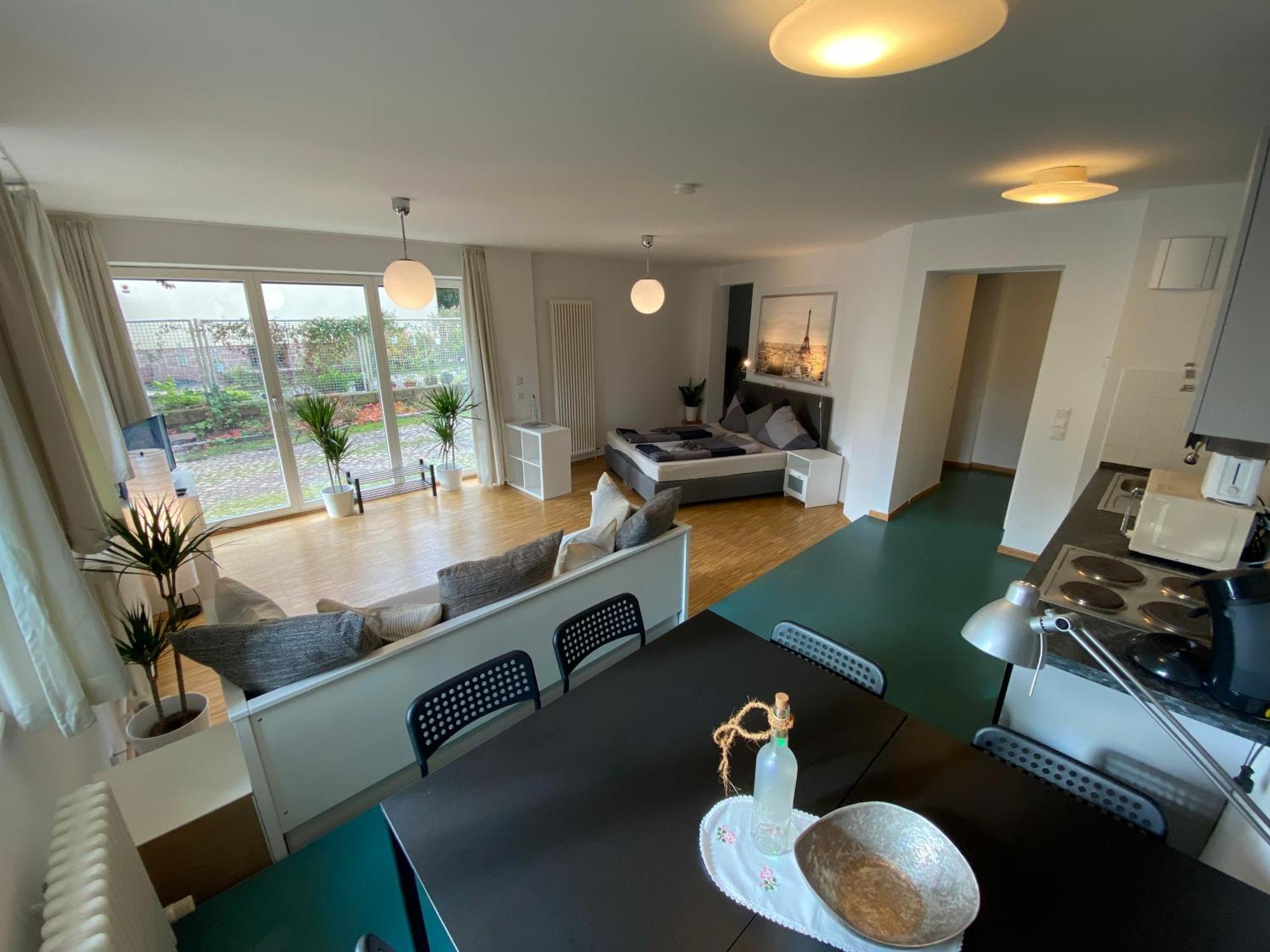 Ferienwohnungen und Apartmenthaus Halle Saale - Villa Mathilda Kamer foto