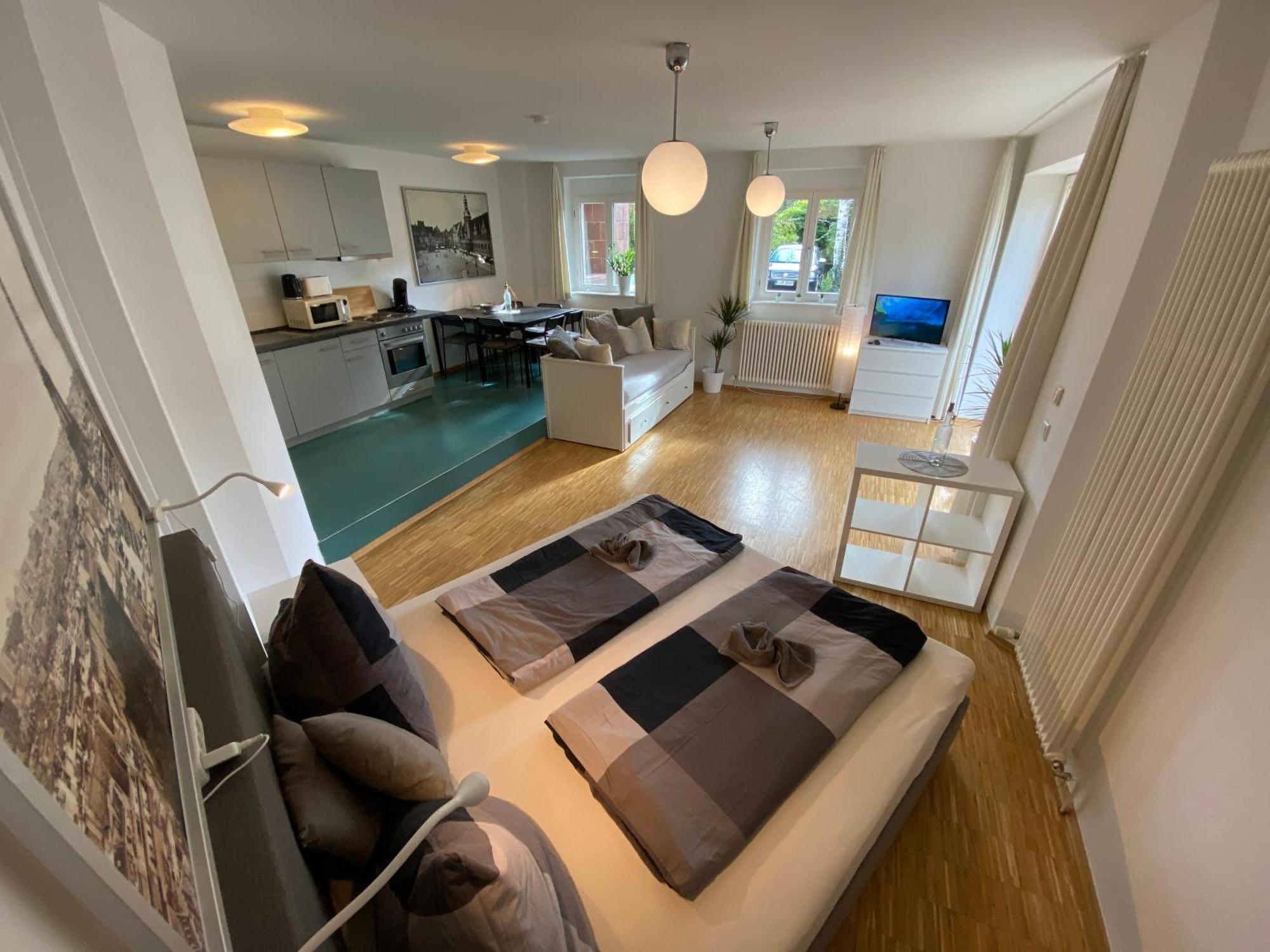 Ferienwohnungen und Apartmenthaus Halle Saale - Villa Mathilda Kamer foto