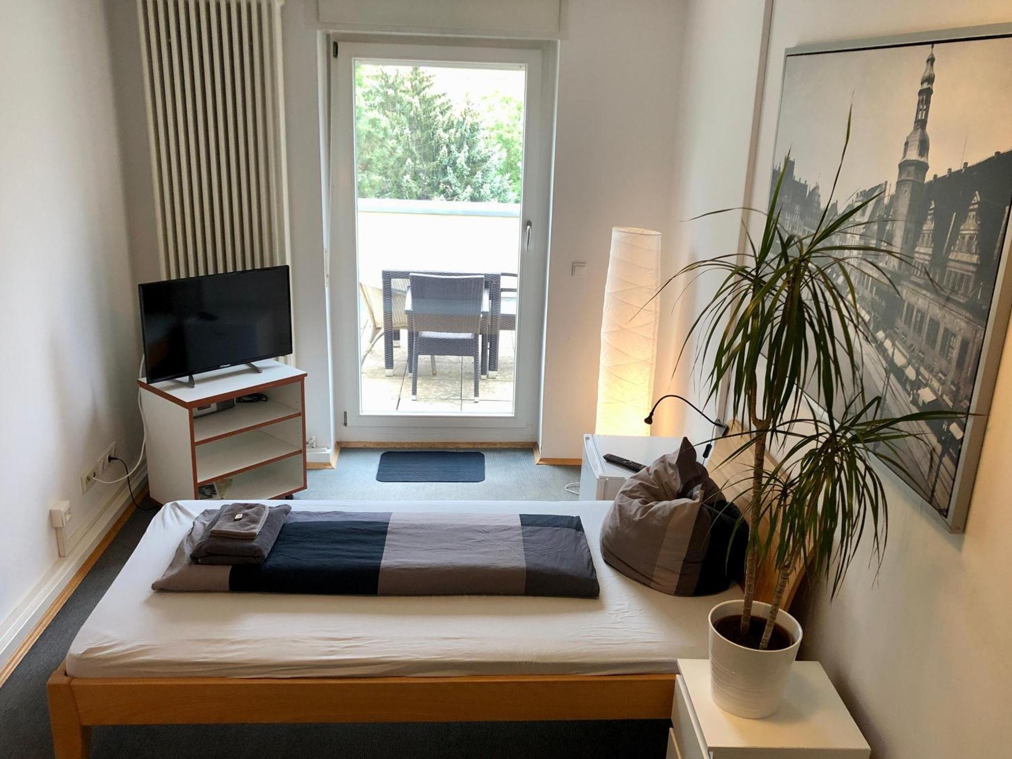 Ferienwohnungen und Apartmenthaus Halle Saale - Villa Mathilda Kamer foto
