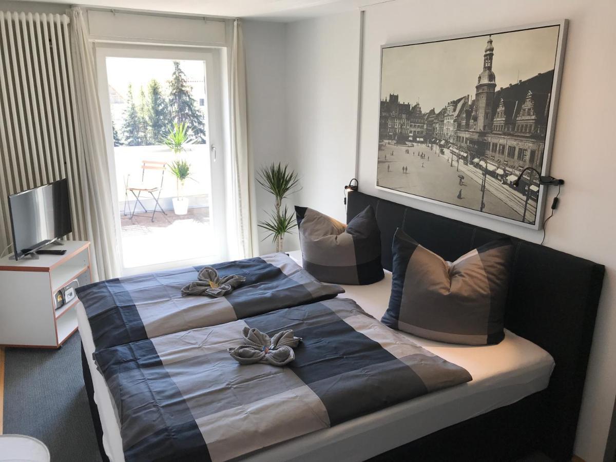 Ferienwohnungen und Apartmenthaus Halle Saale - Villa Mathilda Buitenkant foto