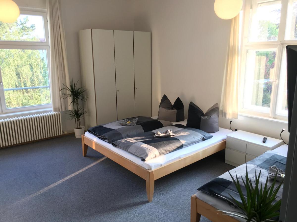 Ferienwohnungen und Apartmenthaus Halle Saale - Villa Mathilda Buitenkant foto