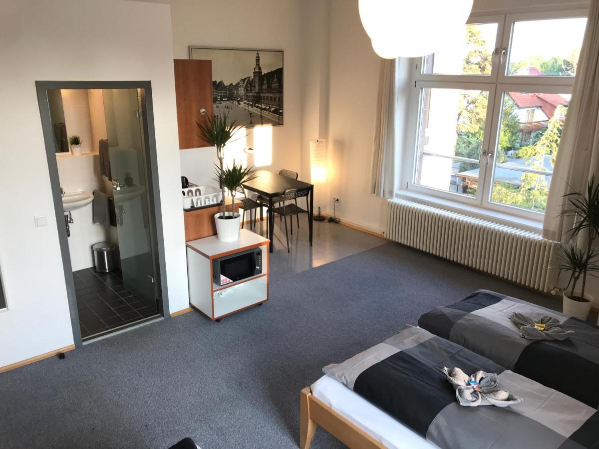 Ferienwohnungen und Apartmenthaus Halle Saale - Villa Mathilda Buitenkant foto
